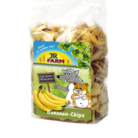 JR FARM лакомство для грызунов кусочки банана