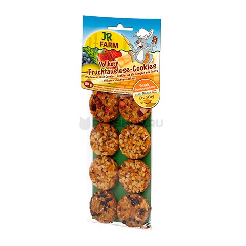 JR FARM печенье для грызунов из непросеянной муки и фруктов