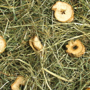 JR Farm Сено луговое с яблоками наполнитель, лакомство для домашних животных