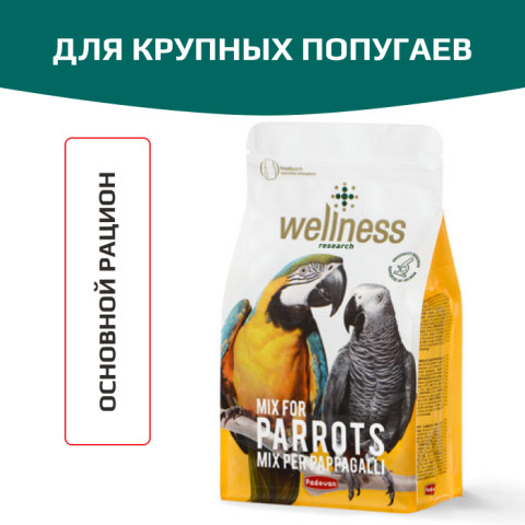 Padovan Wellness Mix корм для крупных попугаев
