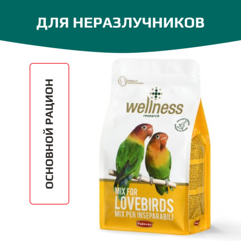 Padovan Wellness Mix корм для средних попугаев