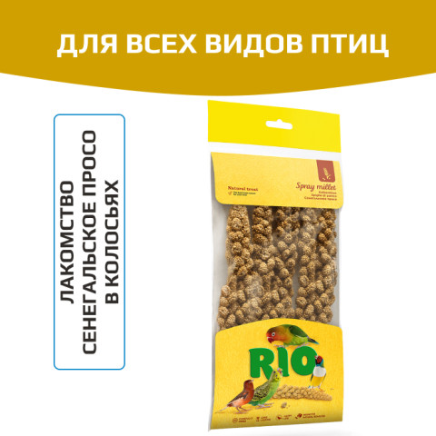 RIO лакомство сенегальское просо в колосьях