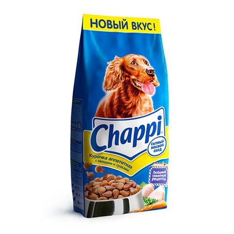 Chappi сухой корм курочка аппетитная