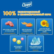 Chappi корм сухой для взрослых собак, Мясное изобилие с овощами и травами