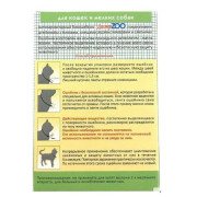 Доктор ZOO БИО ошейник для кошек и мелких собак от блох и клещей 35см, зеленый