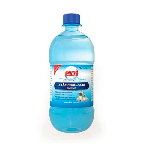 Cliny вода питьевая мягкая