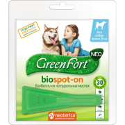 Green Fort NEO биокапли от клещей и других эктопаразитов для собак более 25кг