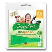 Green Fort NEO биокапли от клещей и других эктопаразитов для собак, кошек и кроликов до 10кг