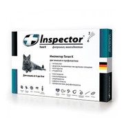 Inspector инсекто-акарицидные капли от всех паразитов для кошек более 4кг