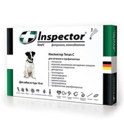 Inspector инсекто-акарицидные капли от всех паразитов для собак от 4 до 10кг