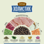 Деревенские лакомства Холистик Премьер сухой корм для щенков, курица с рисом