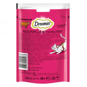 DREAMIES лакомство для кошек подушечки с говядиной