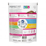 PERFECT FIT корм сухой для взрослых кошек с говядиной