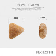 PERFECT FIT корм сухой для взрослых кошек здоровье почек с лососем