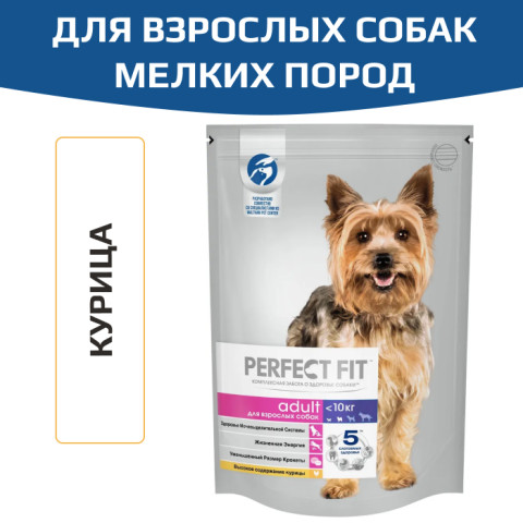 Perfect Fit с курицей Корм сухой для собак мелких и миниатюрных пород