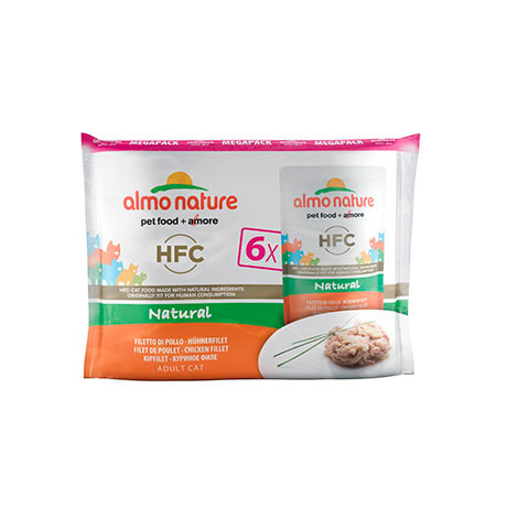 ALMO NATURE CLASSIC консервы для кошек куриное филе