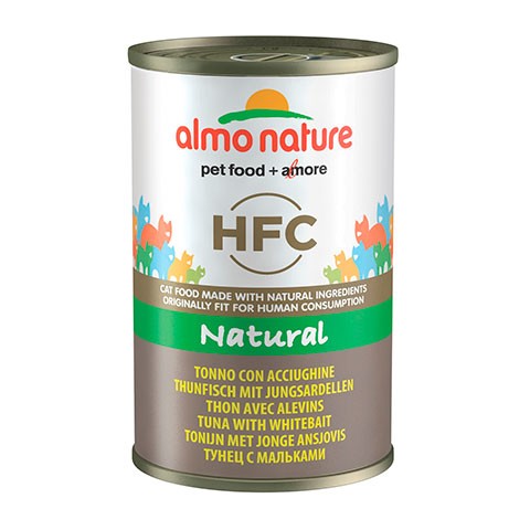 ALMO NATURE CLASSIC консервы для кошек с тунцом и сардинками