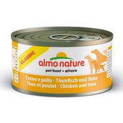 ALMO NATURE CLASSIC консервы для собак с тунцом и курицей