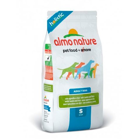 ALMO NATURE HOLISTIC корм сухой для собак малых пород с ягненком