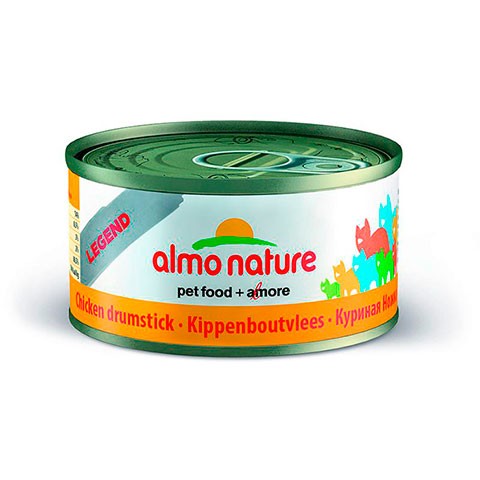 ALMO NATURE LEGEND консервы для кошек аппетитные куриные бедрышки