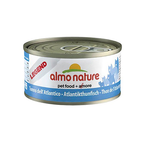 ALMO NATURE LEGEND консервы для кошек с атлантическим тунцом 75% мяса