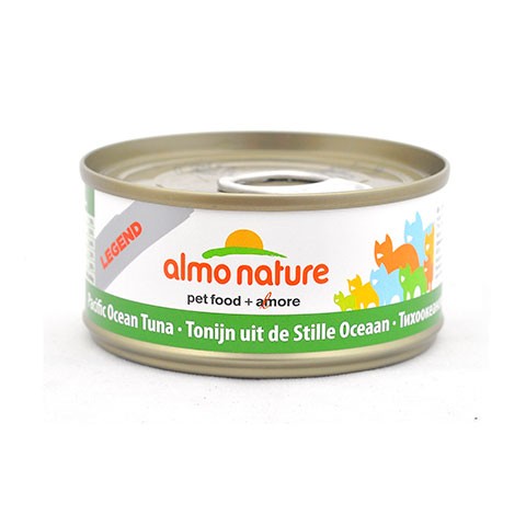 ALMO NATURE LEGEND консервы для кошек с тихоокеанским тунцом