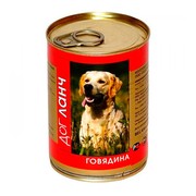 Dog Lunch консервы для собак говядина в желе