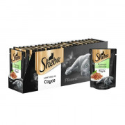 Sheba корм консервированный для кошек курица кролик ломтики в соусе