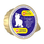 VitAnimals консервы для котят говядина