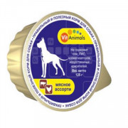 VitAnimals консервы для собак мясное ассорти
