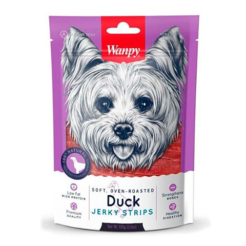 Wanpy Dog лакомство для собак утиная соломка