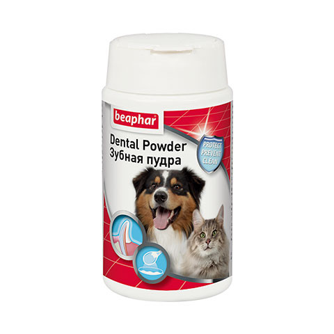 Beaphar зубная пудра Dental Powder 75