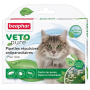 Beaphar Veto pure Биокапли для кошек от паразитов
