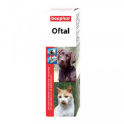 Beaphar Oftal Augenpflege капли для чистки глаз и удаления слезных пятен у собак и кошек