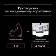 Влажный корм PRO PLAN DELICATE DIGESTION для взрослых кошек с чувствительным пищеварением, с ягненком в соусе