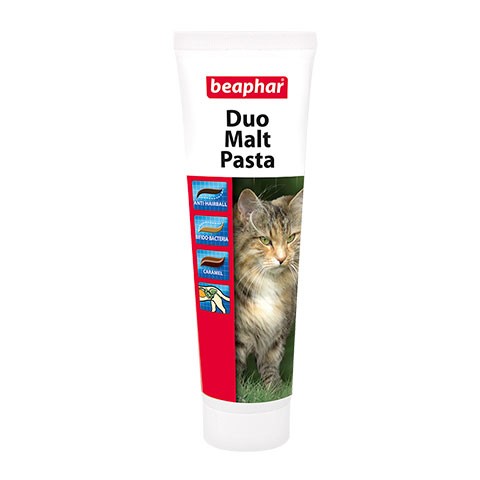 Beaphar паста для выведения шерсти из кишечника Duo Malt Paste