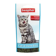 Beaphar подушечки для кошек для чистки зубов Cat-A-Dent Bits