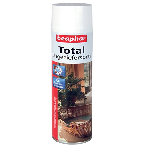 Beaphar спрей от паразитов для обработки помещений Total