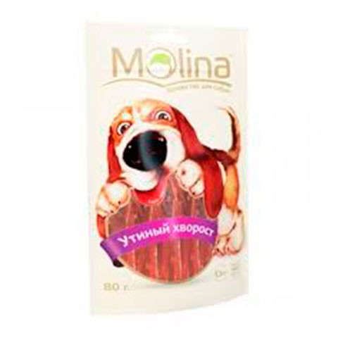 Molina лакомство для собак утиный хворост