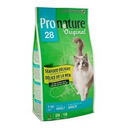 ProNature 28 сухой корм для кошек океан удовольствия цыпленок и морепродукты