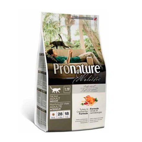 ProNature Holistic корм для кошек индейка с клюквой