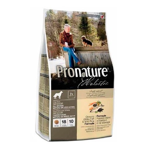 ProNature Holistic корм для собак облегченный, океаническая белая рыба с рисом