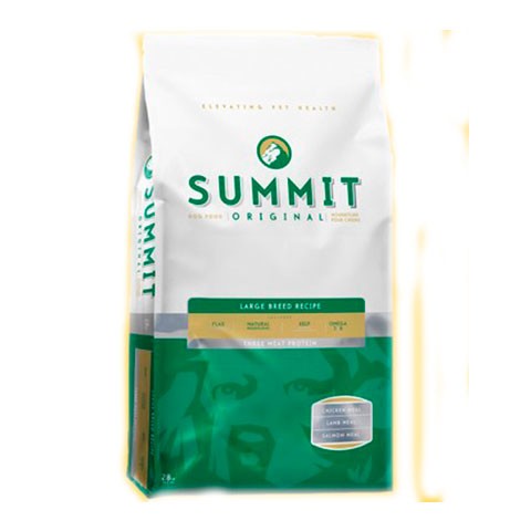 SUMMIT Holistic корм для собак крупных пород три вида мяса с цыпленком, ягненком и лососем