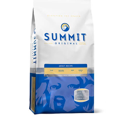 SUMMIT Holistic корм для собак три вида мяса с цыпленком, лососем и ягненком