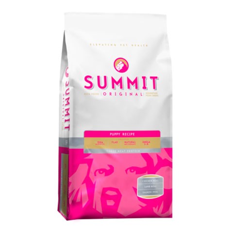 SUMMIT Holistic корм для щенков три вида мяса с ягненком, цыпленком и лососем