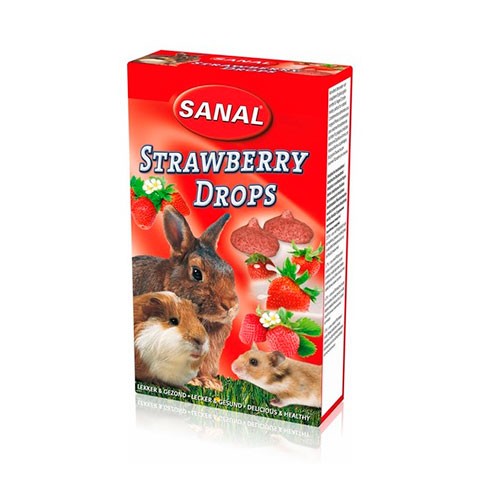 SANAL для грызунов дропсы клубника