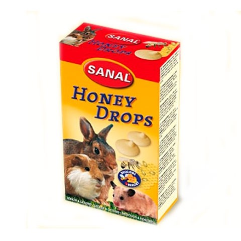 SANAL для грызунов дропсы медовые