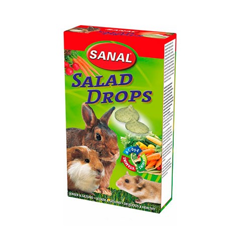 SANAL для грызунов дропсы салат