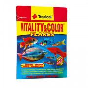 Tropical Vitality&Color корм для аквариумных рыб высокобелковый красящий