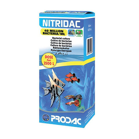 Продак Nitridac средство для нейтрализации аммония в пресноводных и морских аквариумах